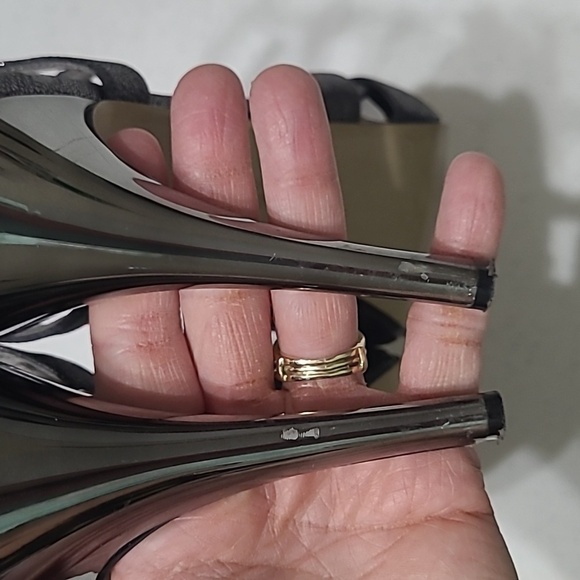 Nine West platform heeled sandals size 8 - Picture 9 of 14